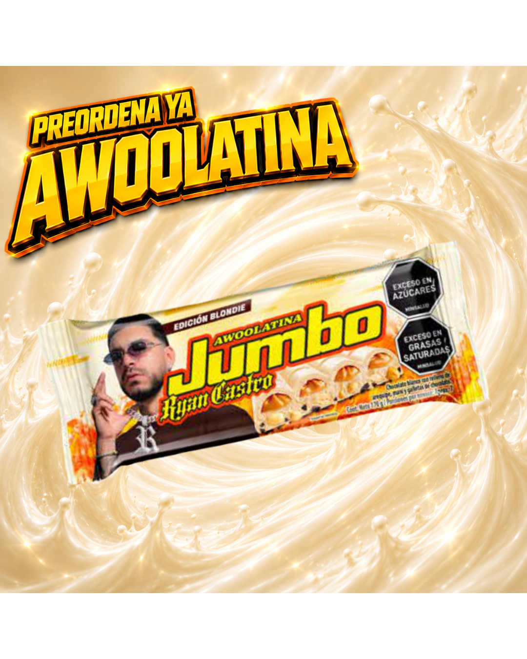 CHOCOLATINA AWO RYAN CASTRO BLONDIE UNIDAD