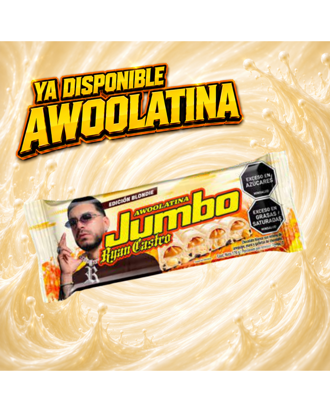 CHOCOLATINA AWO RYAN CASTRO BLONDIE UNIDAD