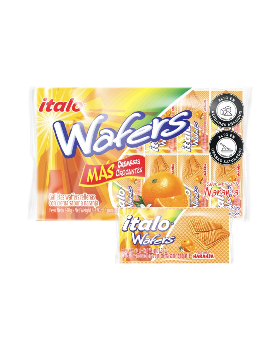 WAFER TAQUITO NARANJA 240G