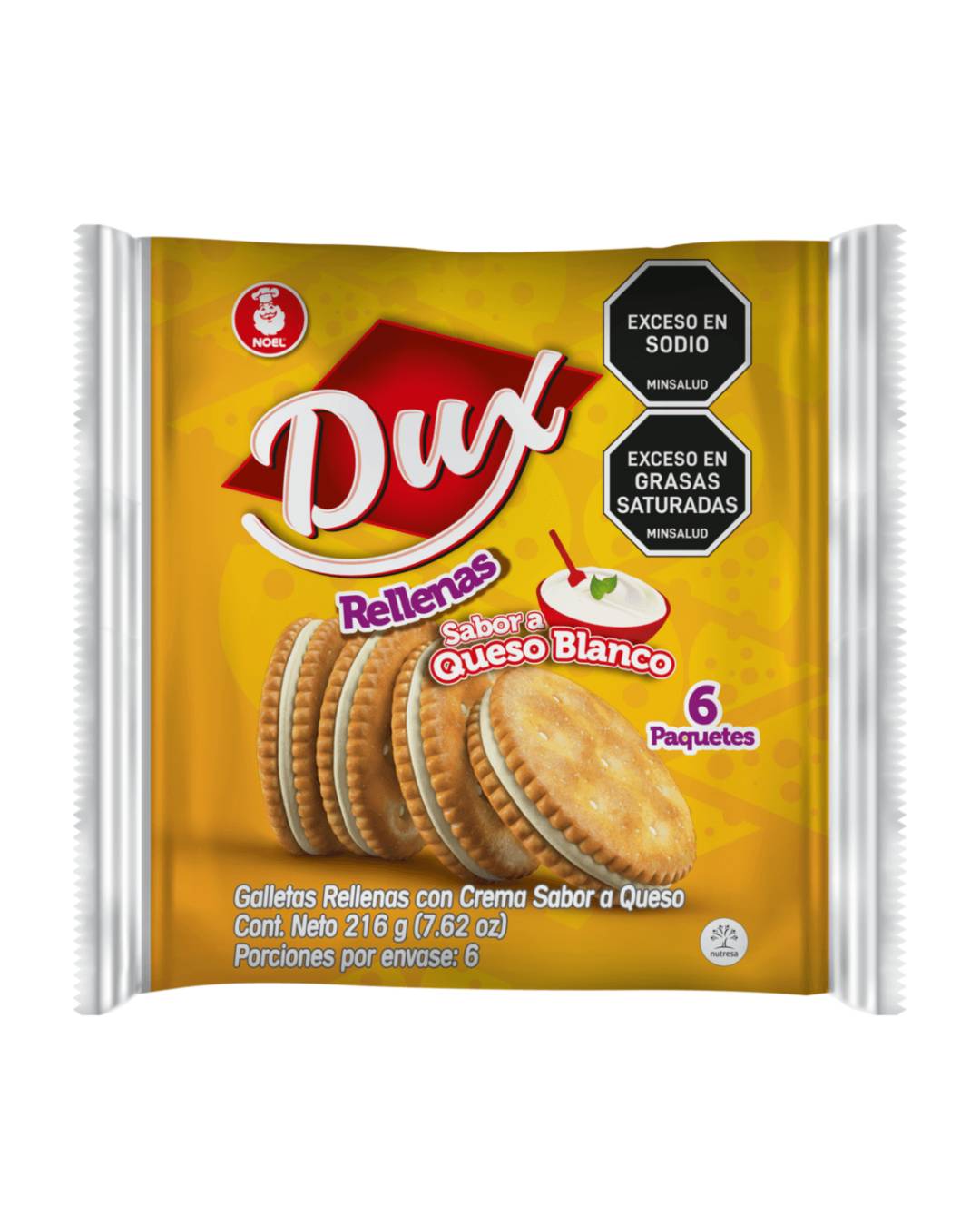 DUX DE QUESO PQTE*6