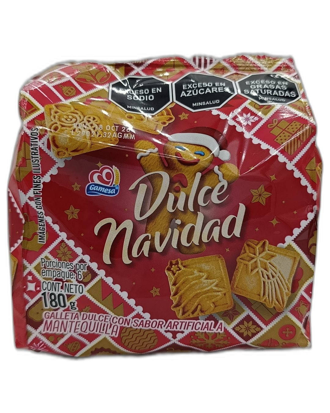GAMESA DULCE NAVIDAD 180GR(PROMO)