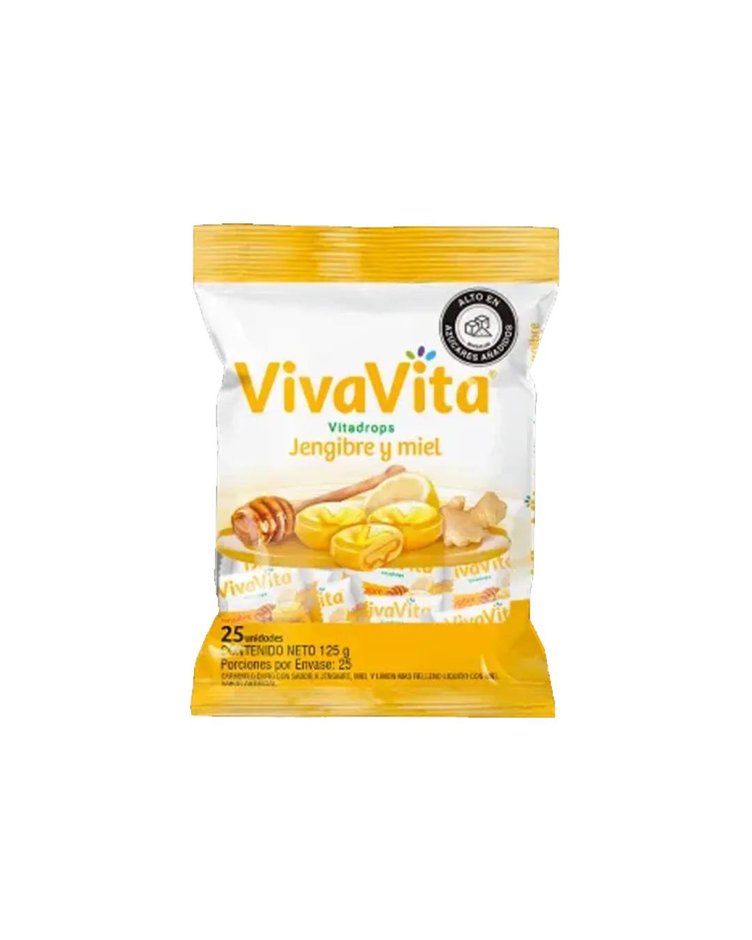 VIVAVITA JENGIBRE Y MIEL *25
