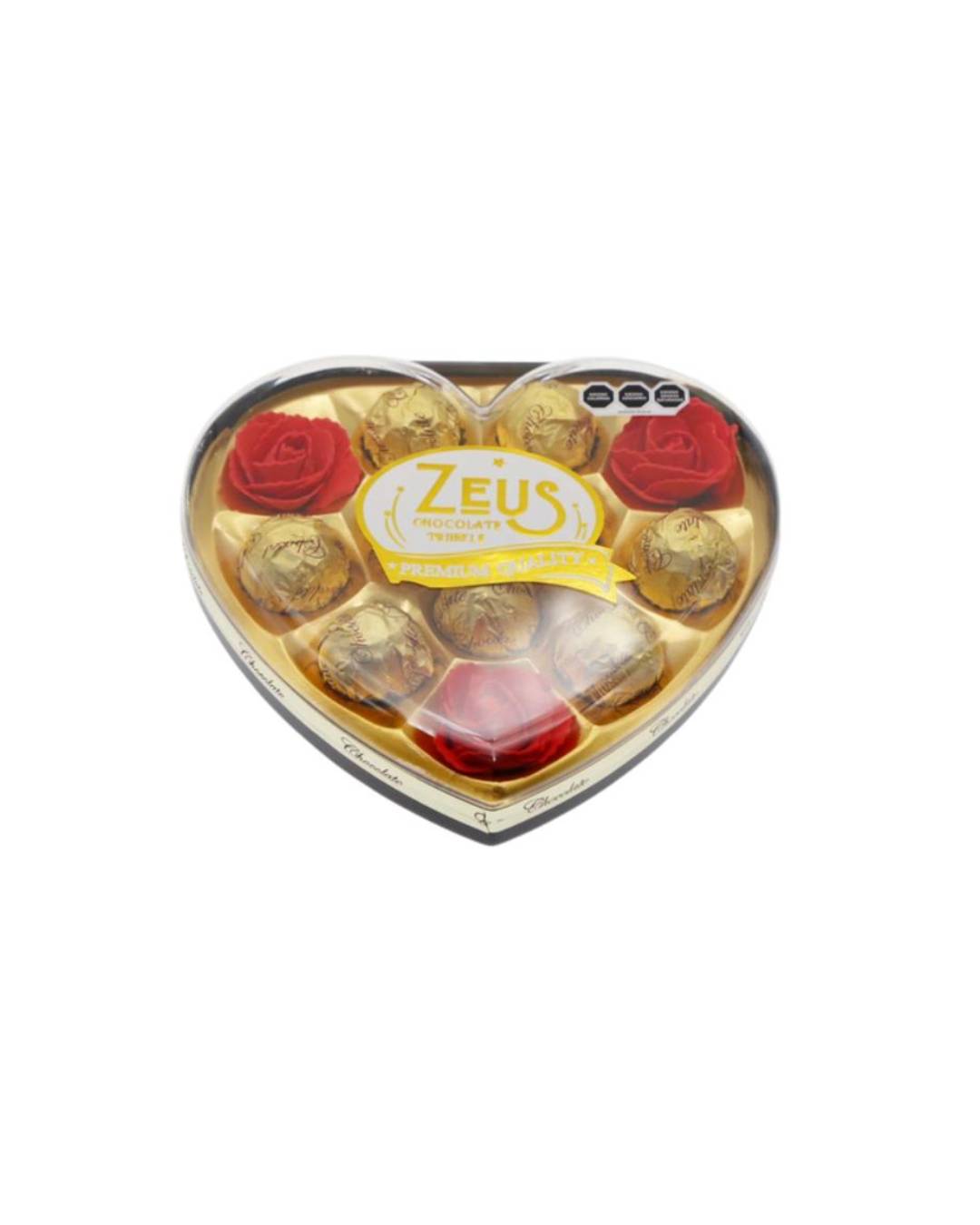 ESTUCHE ZEUS CORAZON ROSAS *9