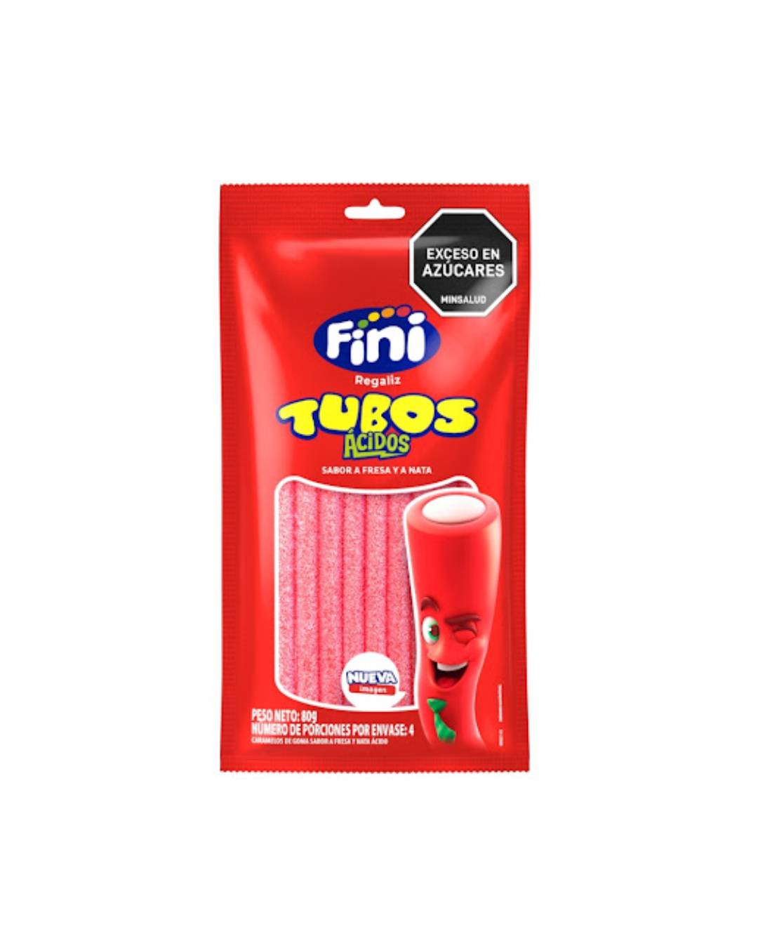 TUBOS FRESA ACIDO UNIDAD 40GR