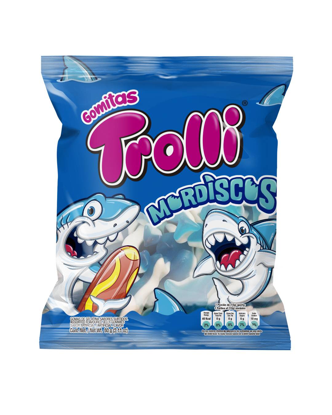 TROLLI MORDISCOS 40 GR