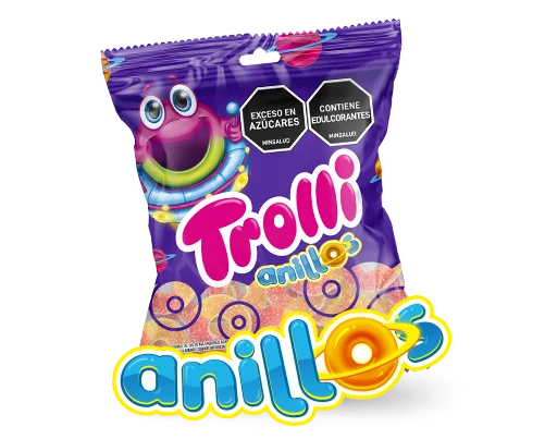 TROLLI ANILLOS 40GR