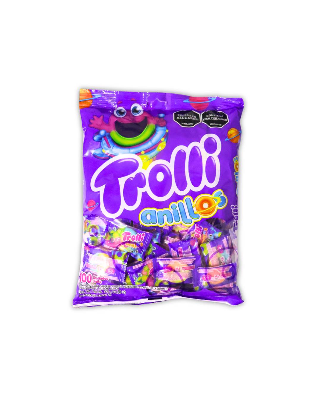 TROLLI ANILLOS *100 UND