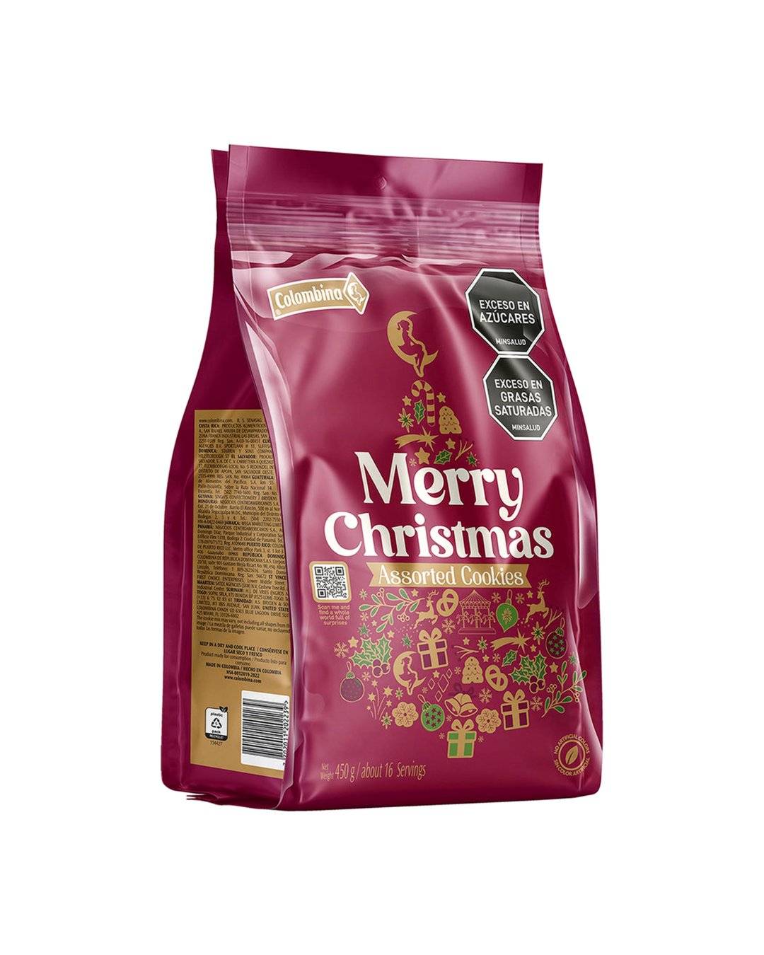 MERRY CHRISTMAS COOKIES 450GR