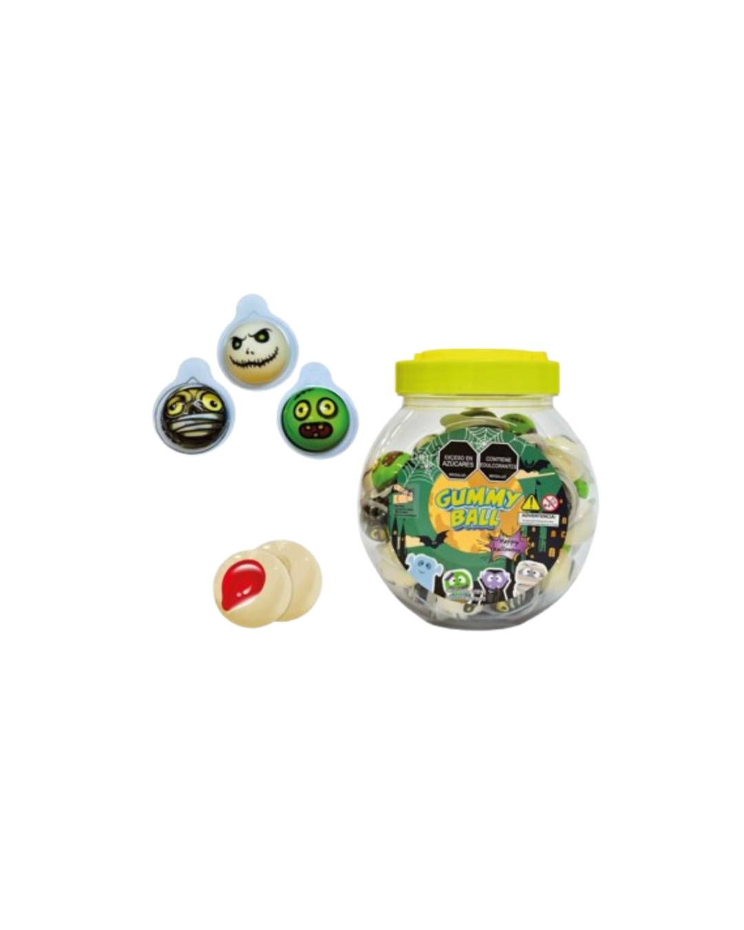 GUMMY BALL HAPPY HALLOWEN *50