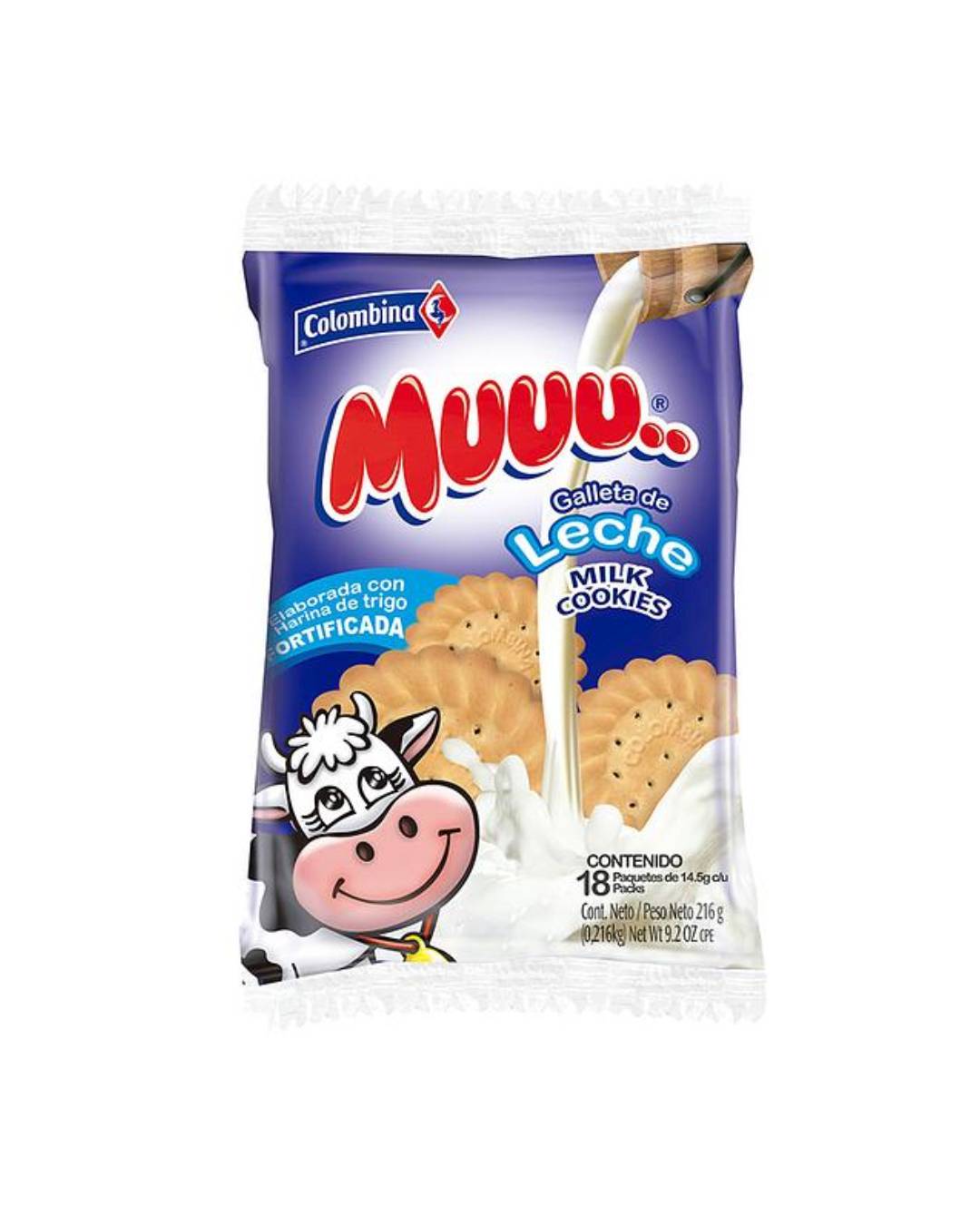 GALLETA DE LECHE MUU