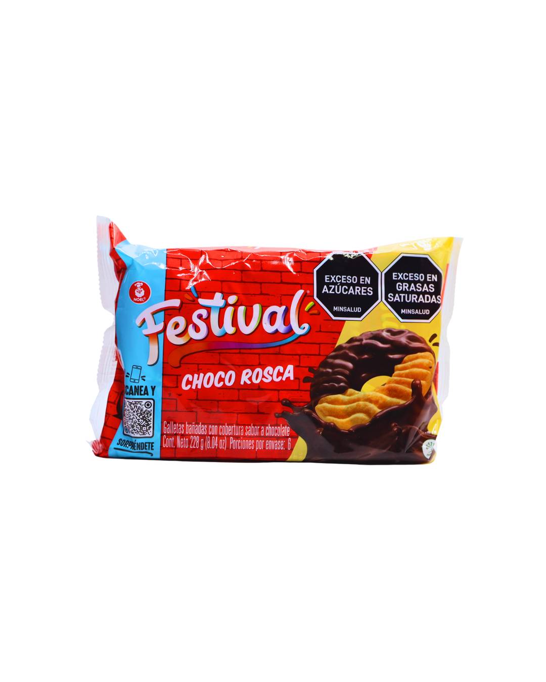 FESTIVAL CHOCO ROSCA PAQUETE *6
