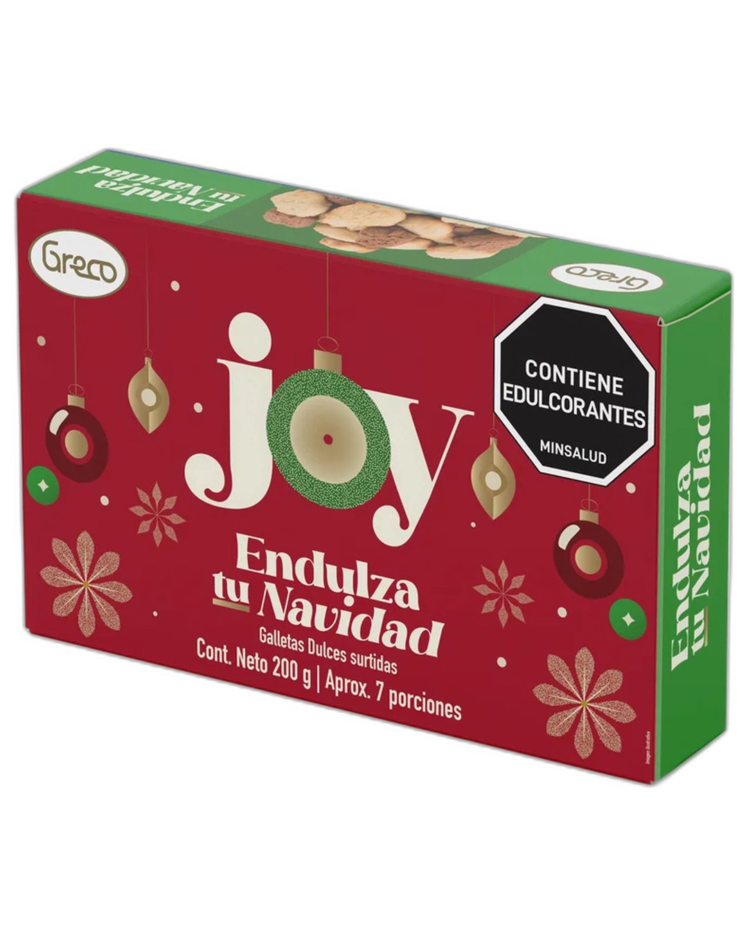 GRECO ENDULZA TU NAVIDAD CAJA 200GR