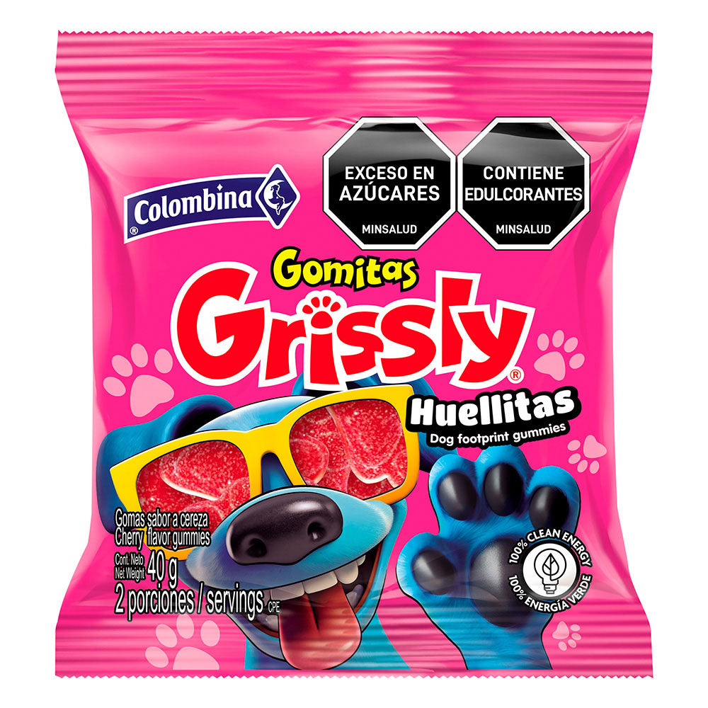 GRISSLY HUELLITAS 40GR
