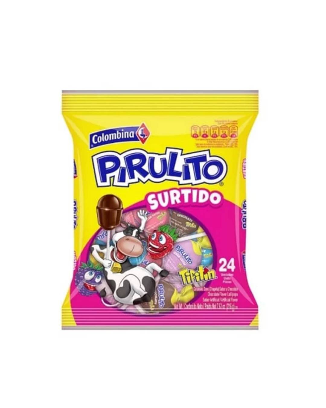 PIRULITO SURTIDO *24 UN