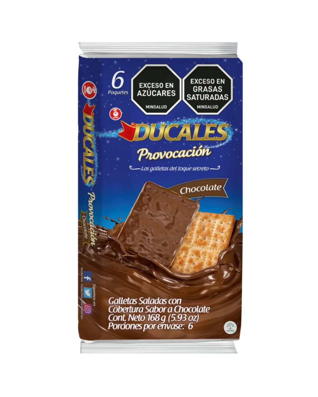 DUCALES PROVOCACIÓN 168GR *6