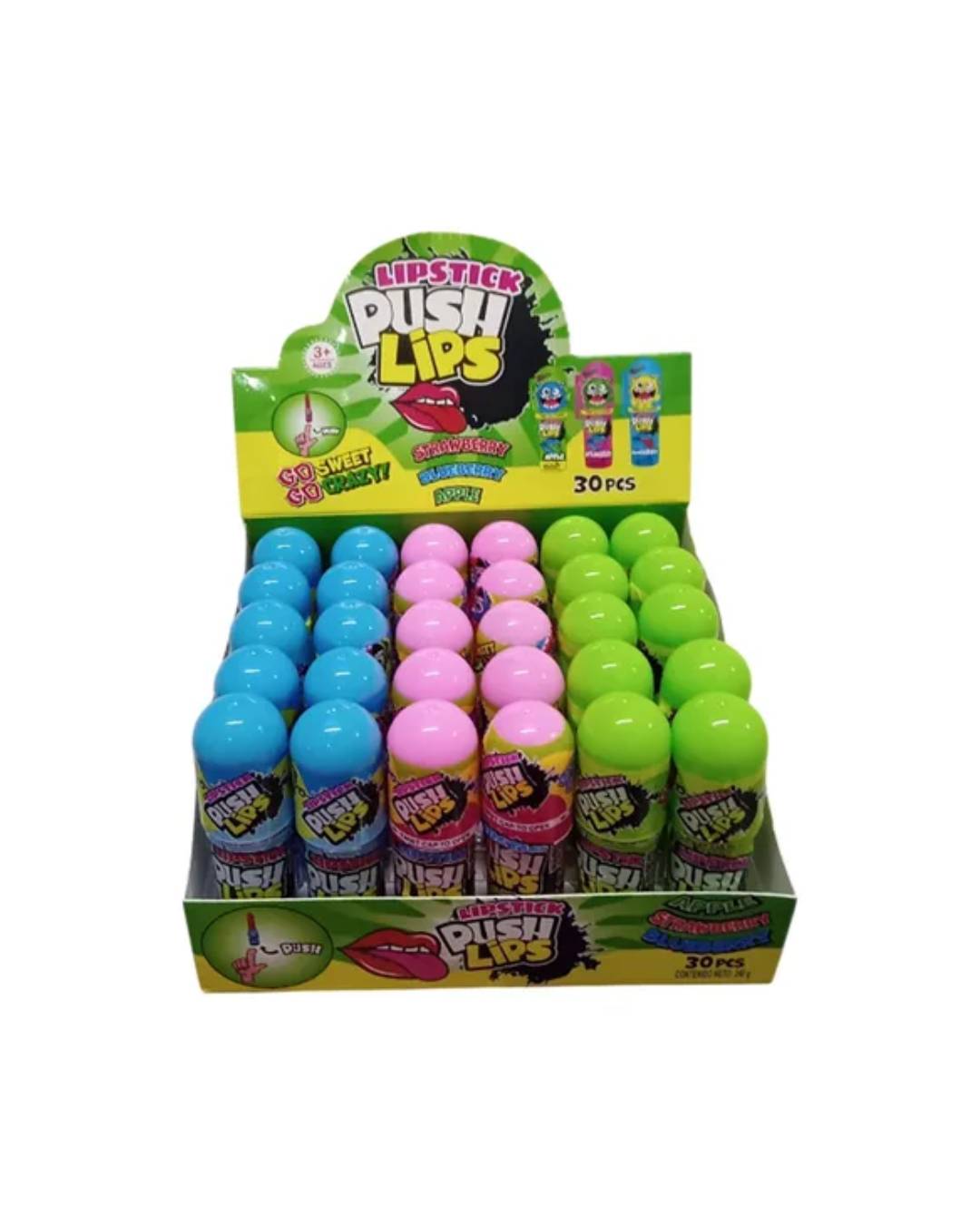 TITI DROPS PUSH LIPS DISPLAY*30