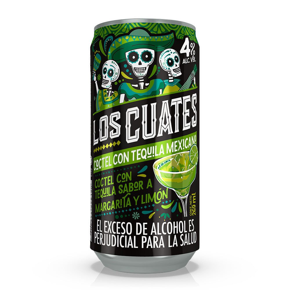 LOS CUATES COCTEL LIMÓN 269ML
