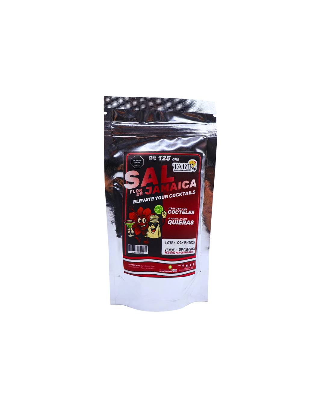 SAL FLOR DE JAMAICA TARIK 125GR