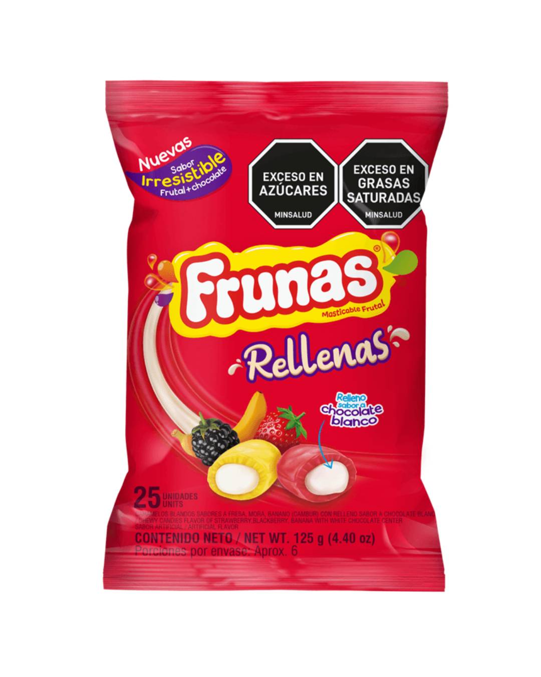 CUARTOS DE FRUNAS RELLENAS*25