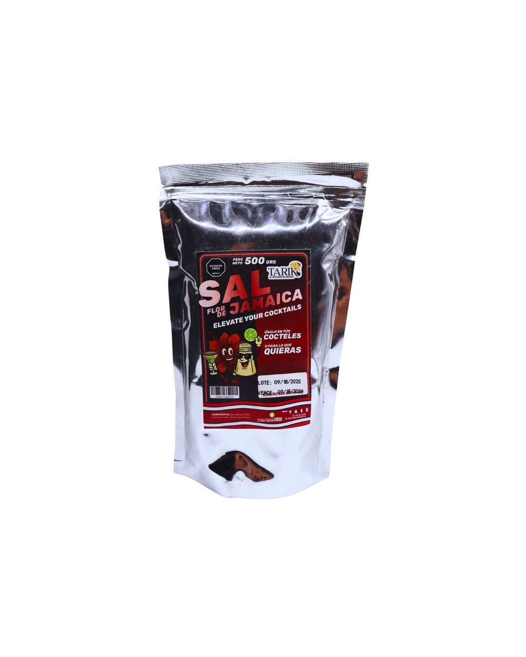 SAL DE FLOR DE JAMAICA TARIK 500GR