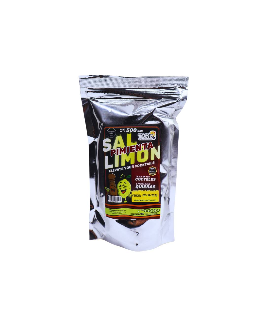 SAL LIMON PIMIENTA TARIK 500GR