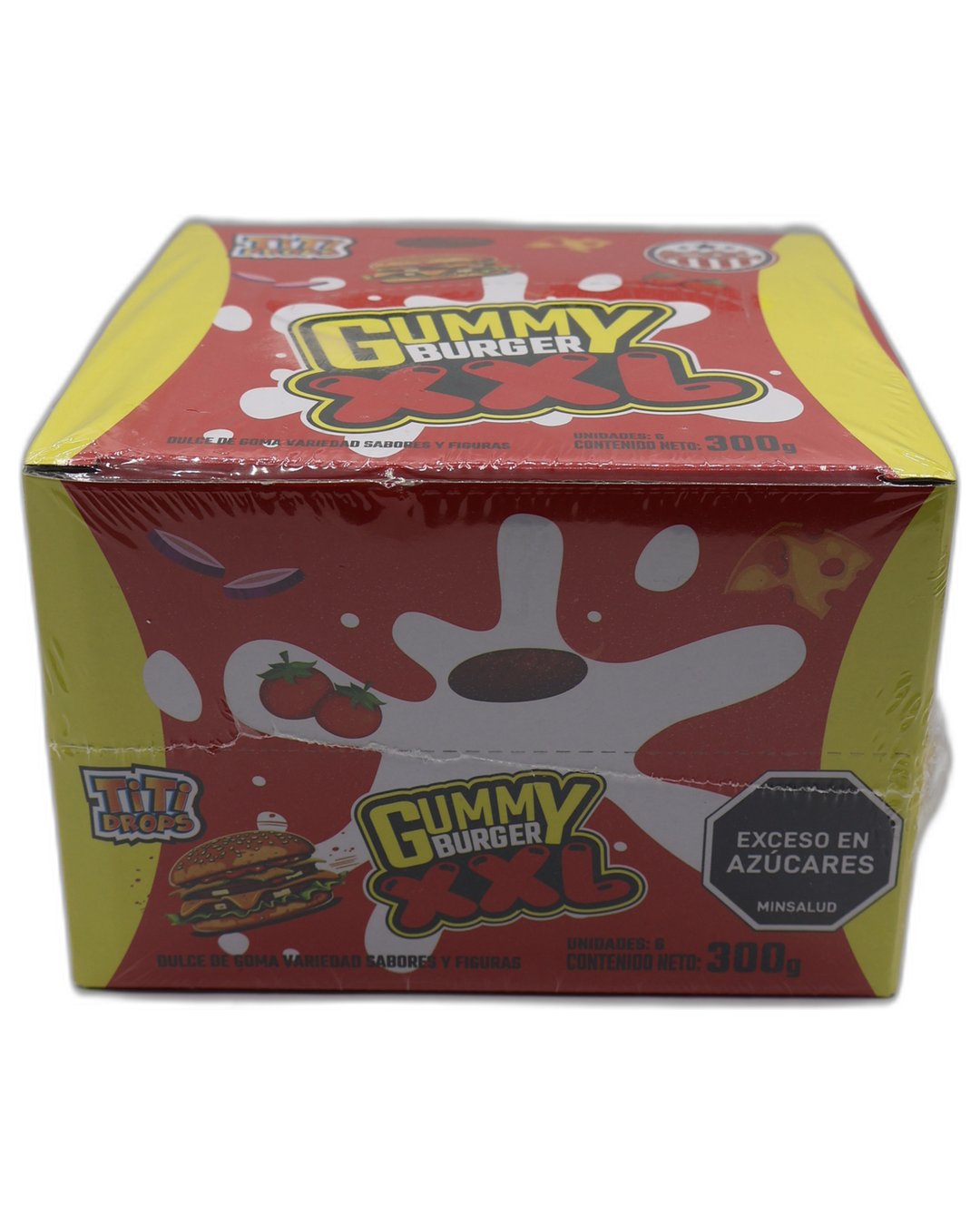 GUMMY BURGUER XXL DP *6