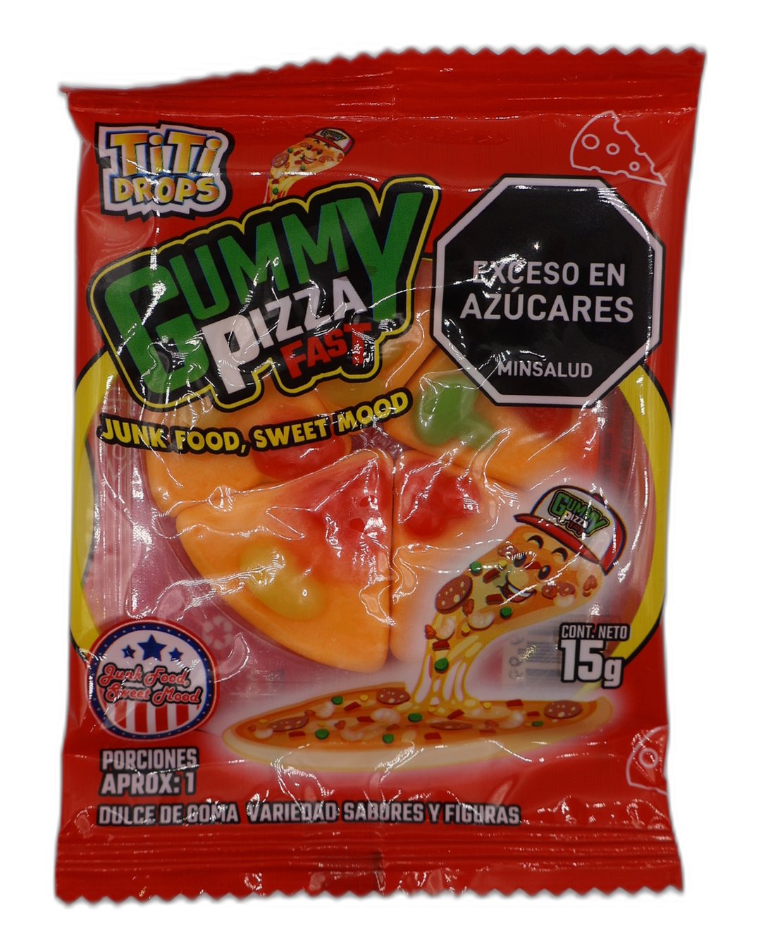 GUMMY PIZZA FAST TITIDROP UNIDAD