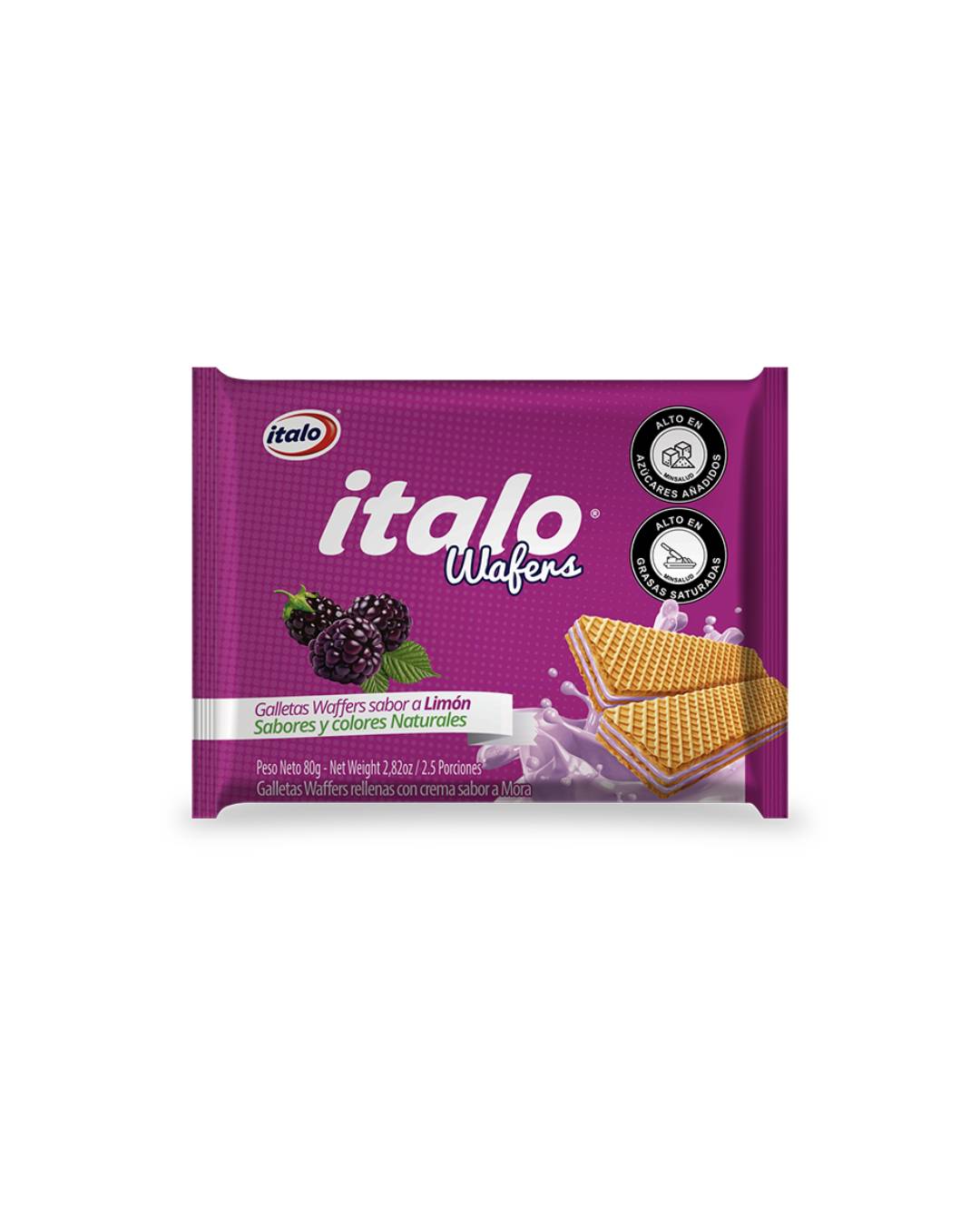 MINITACO ITALO 80GR MORA