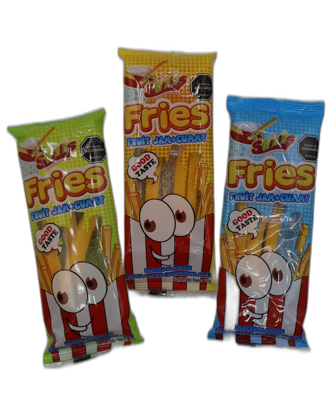 FRIES FRUIT JAM GUMMY UNIDAD