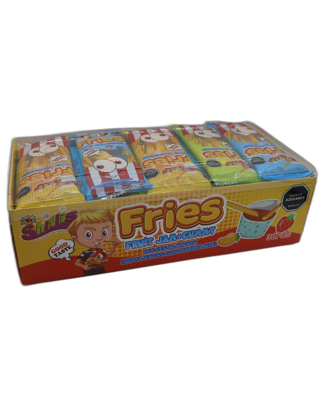 FRIES FRUIT JAM GUMMY DP*30