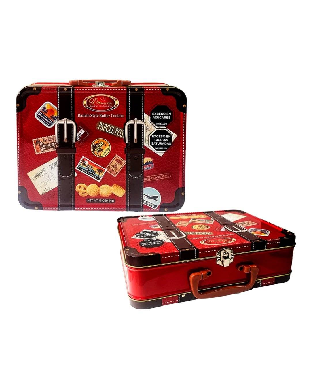 GALLETA DUKEZA NAVIDAD MALETA 454GR