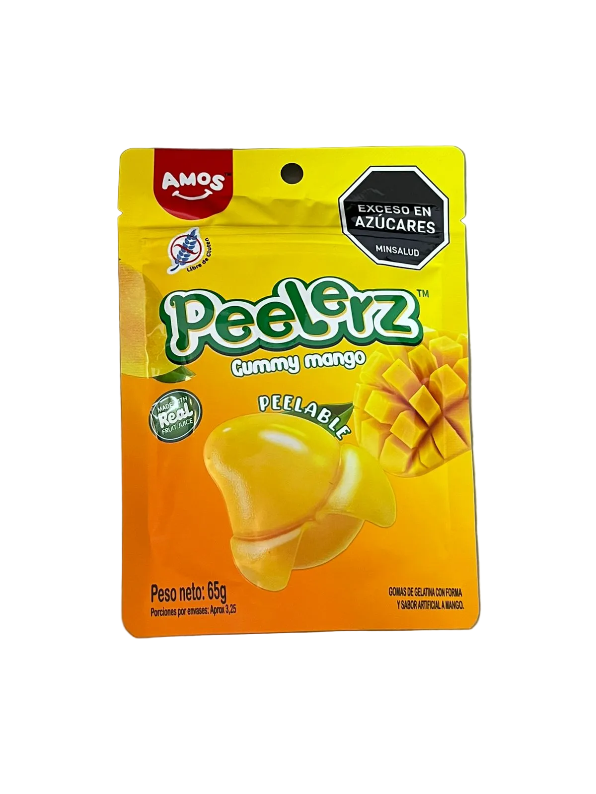 PEELERZ GUMMY SABOR A MANGO 65GR