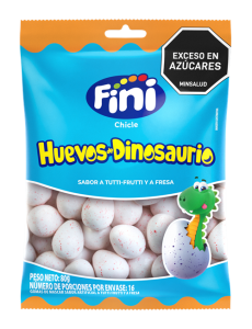 CHICLE HUEVO DINOSAURIO 80GR