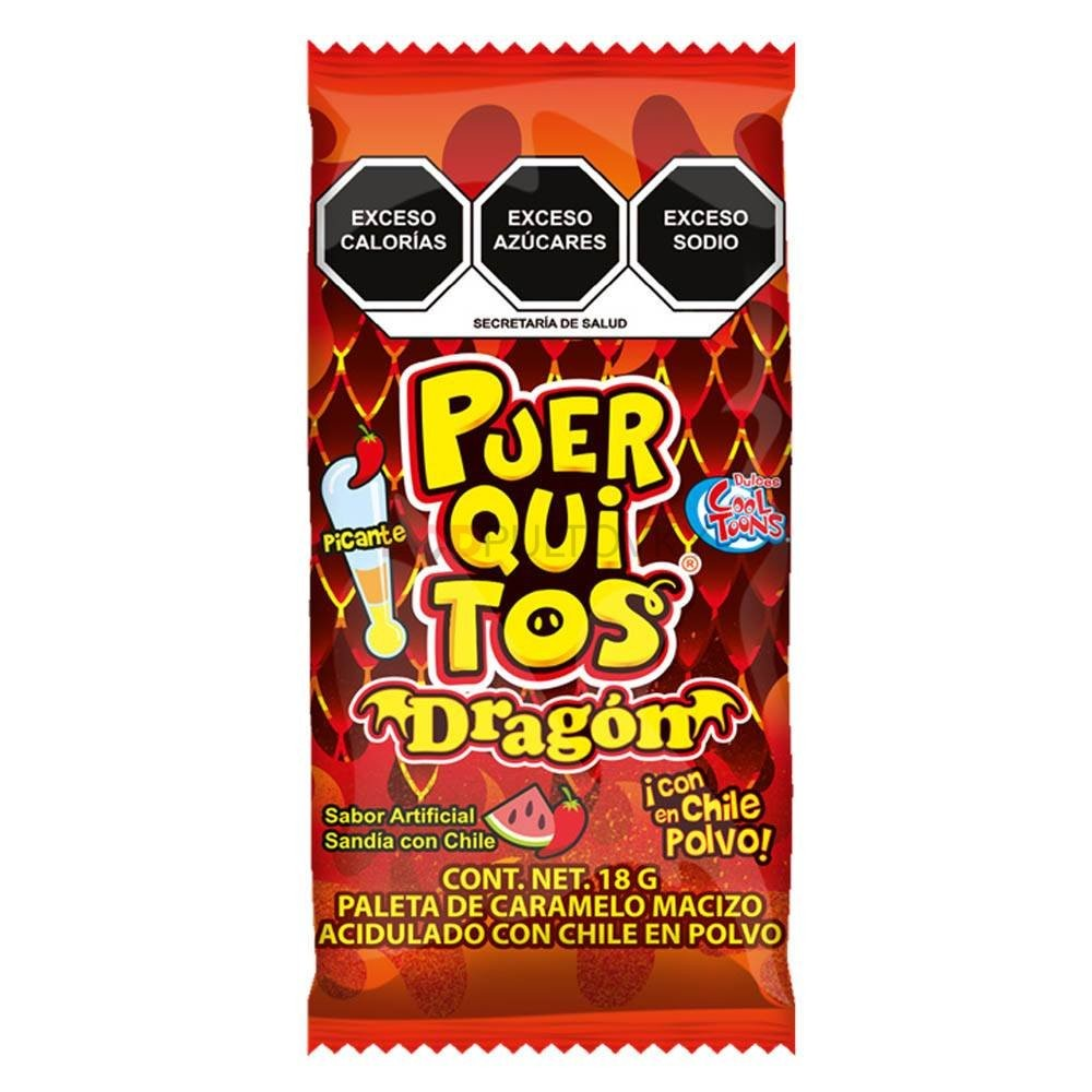 PUERQUITOS DRAGON 18GR UND