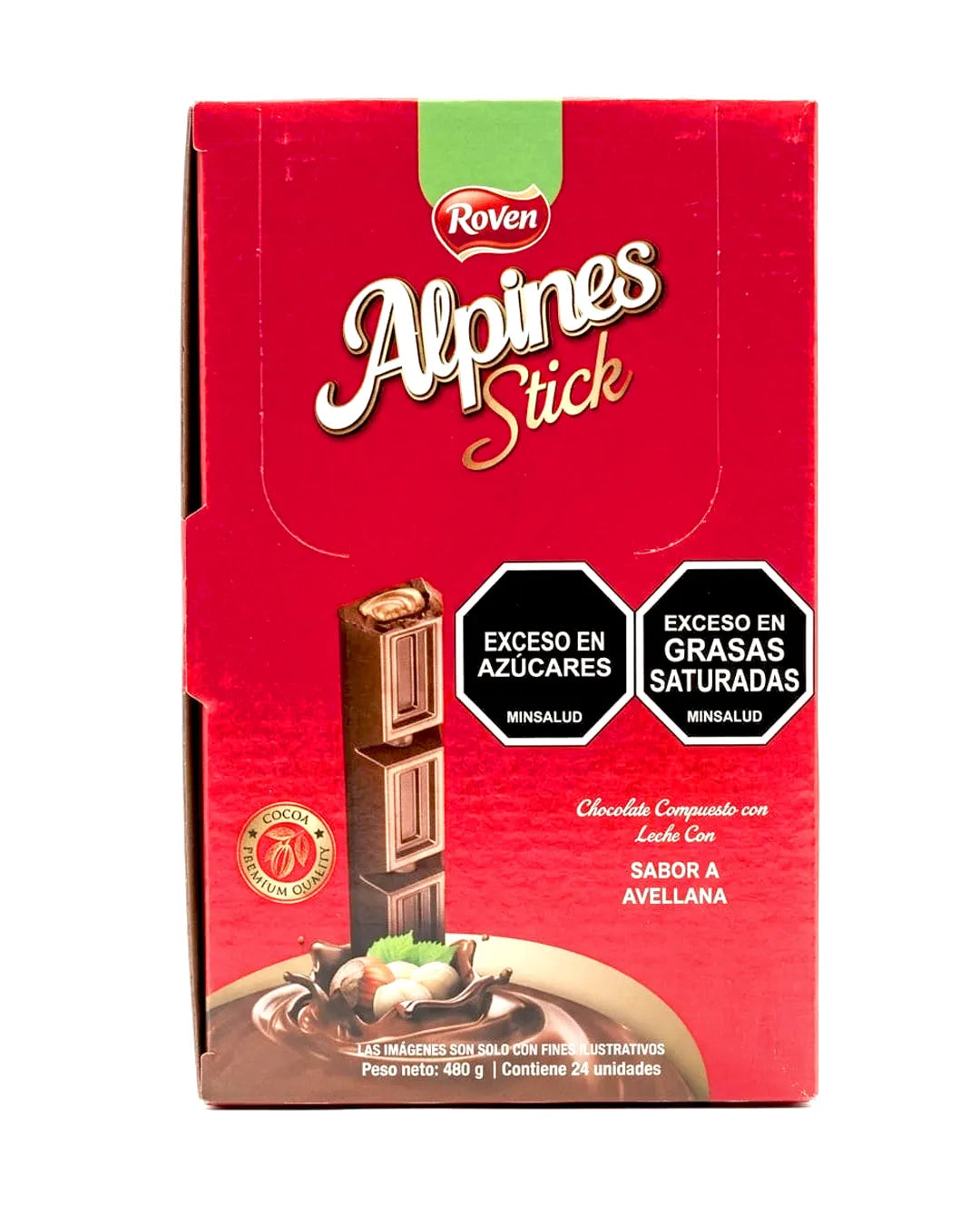 ALPINES STICK AVELLANA DISPLAY *24