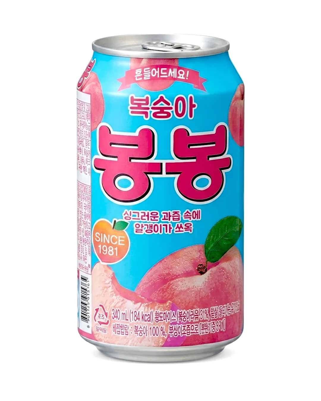 BEBIDA BONG BONG SABOR A MELOCOTON FR KR-HA-S12