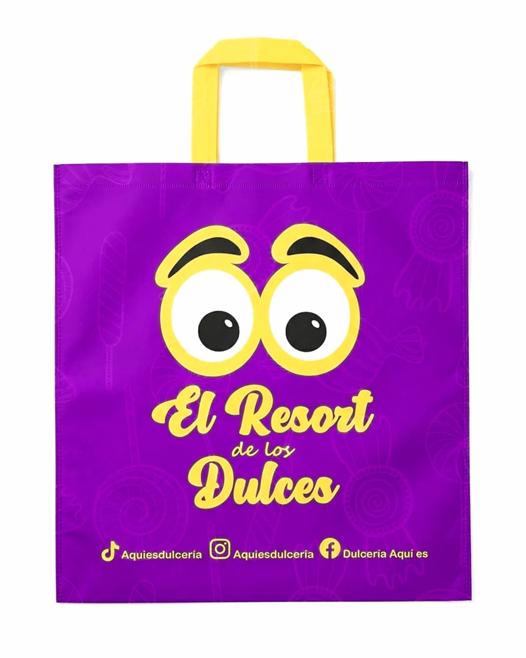 BOLSA DE TELA AQUÍ ES