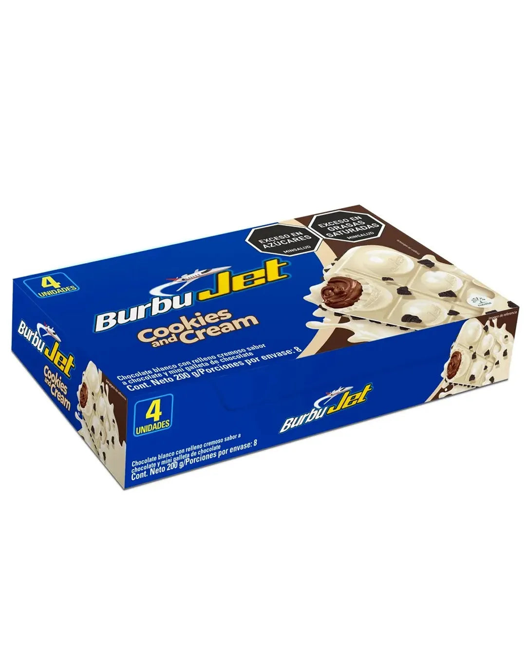 BURBUJET COOKIES AND CREAM