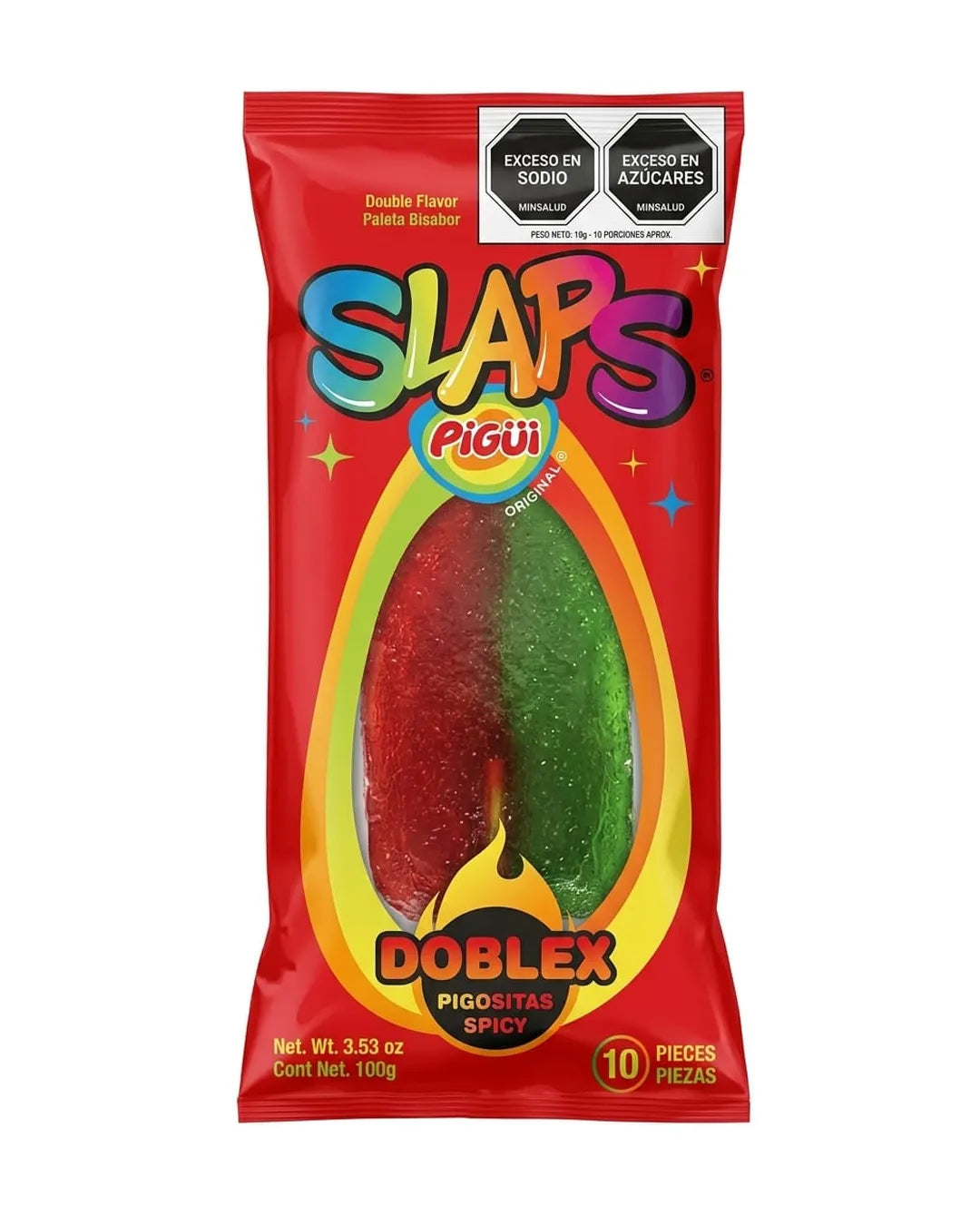 CACHETADA SLAPS PIGUI X10 100GR