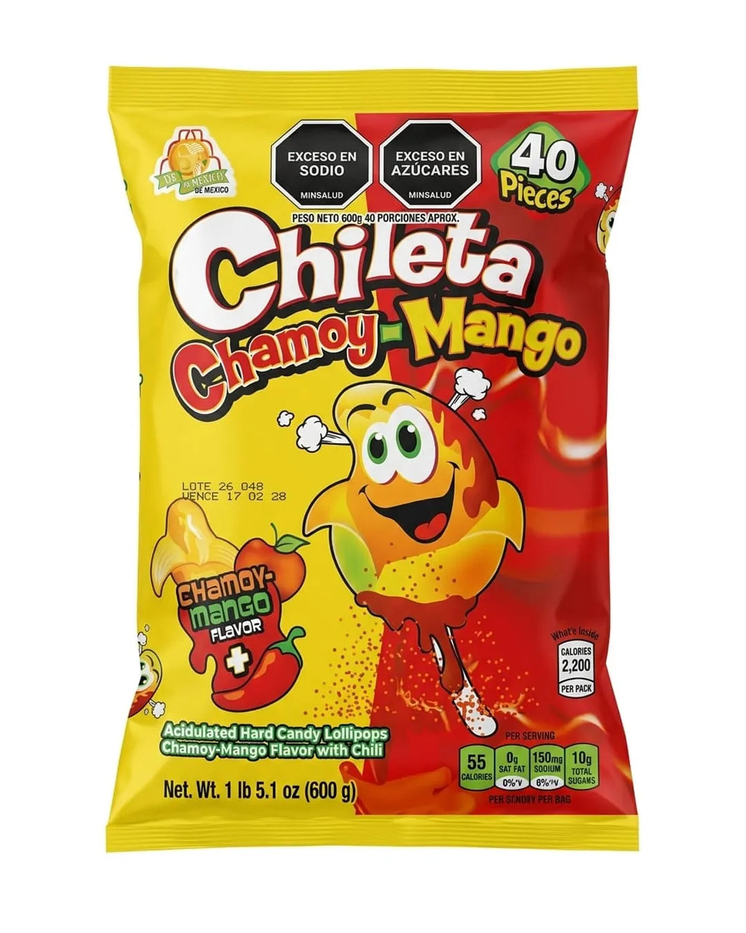 CHILETA MANGO *40 UNDS