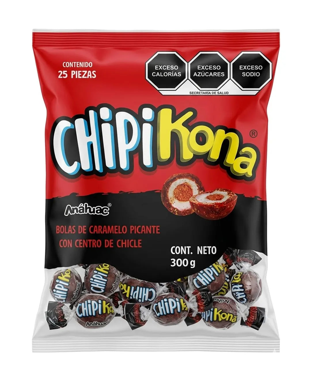 CHIPIKONA PAQUETE X 25 UNDS
