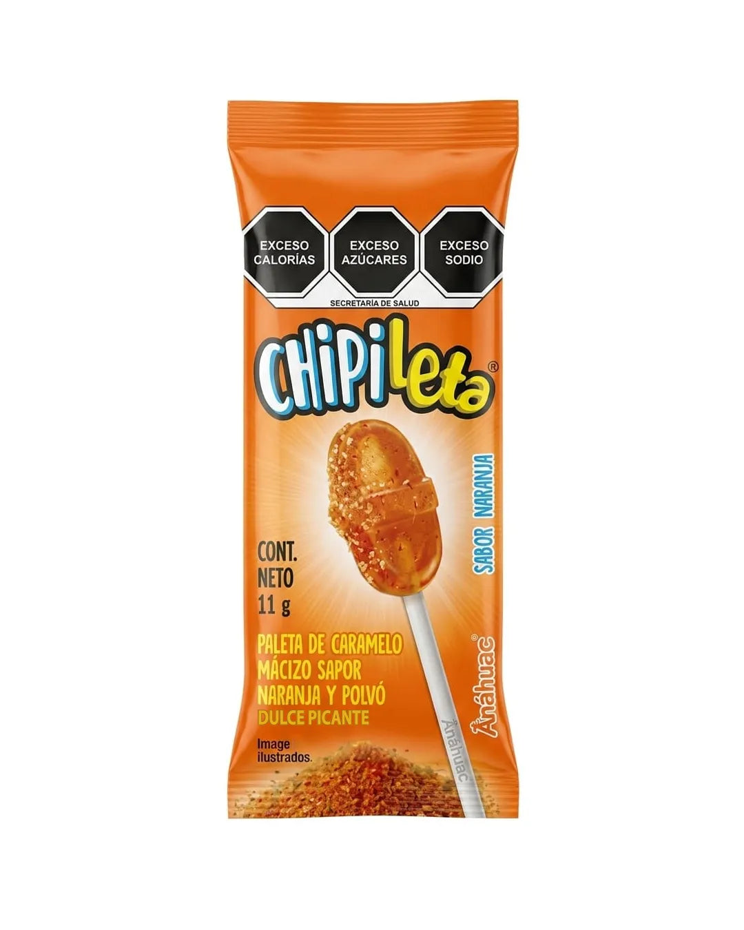 CHIPILETA SABOR NARANJA 11GR
