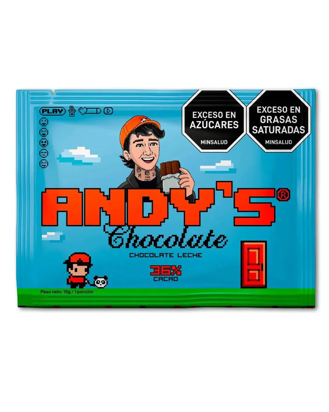 CHOCOLATINA ANDYS 15GR