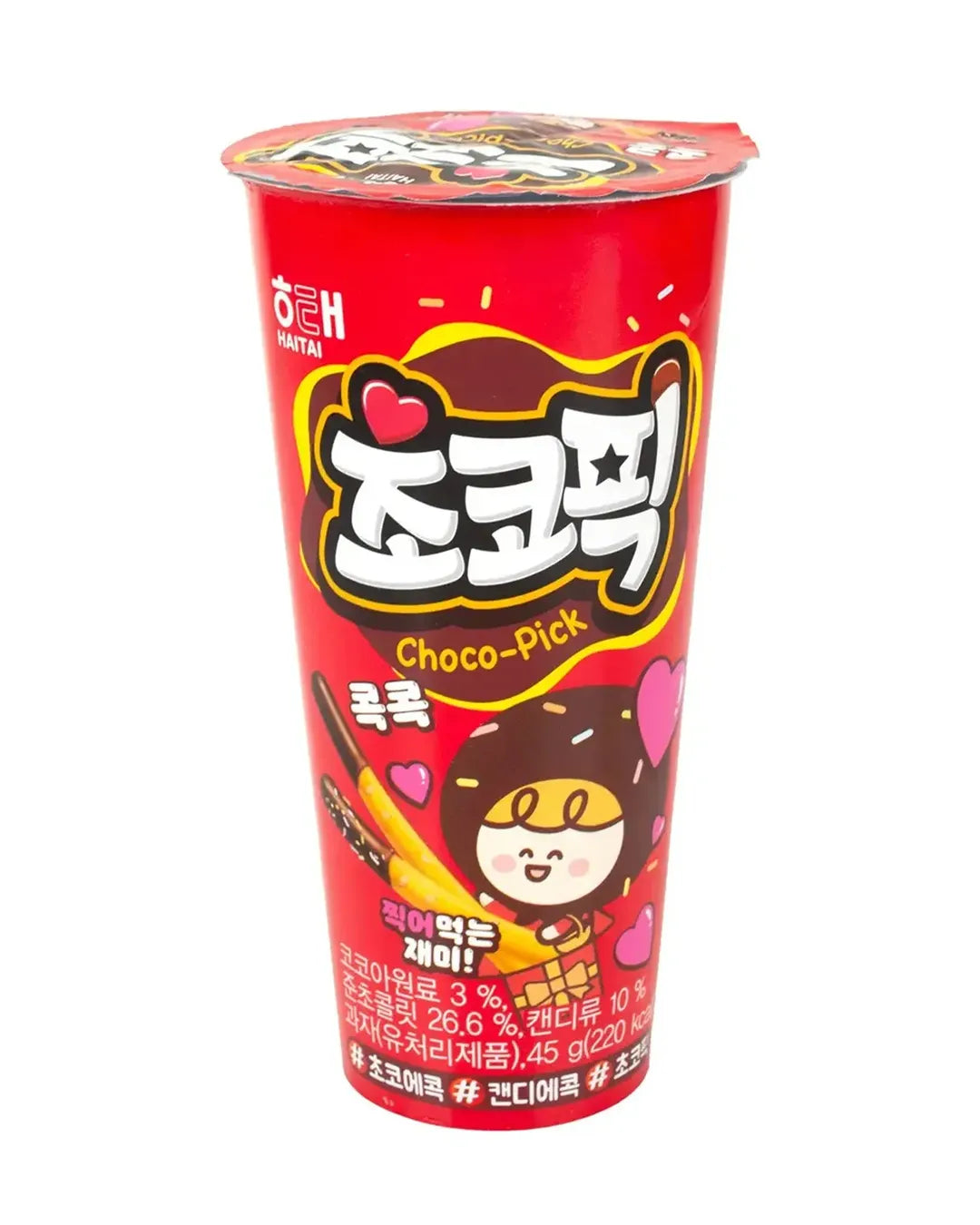 CHIKO PIK KOREANO PALITOS RELLENOS DE CHOCOLATE