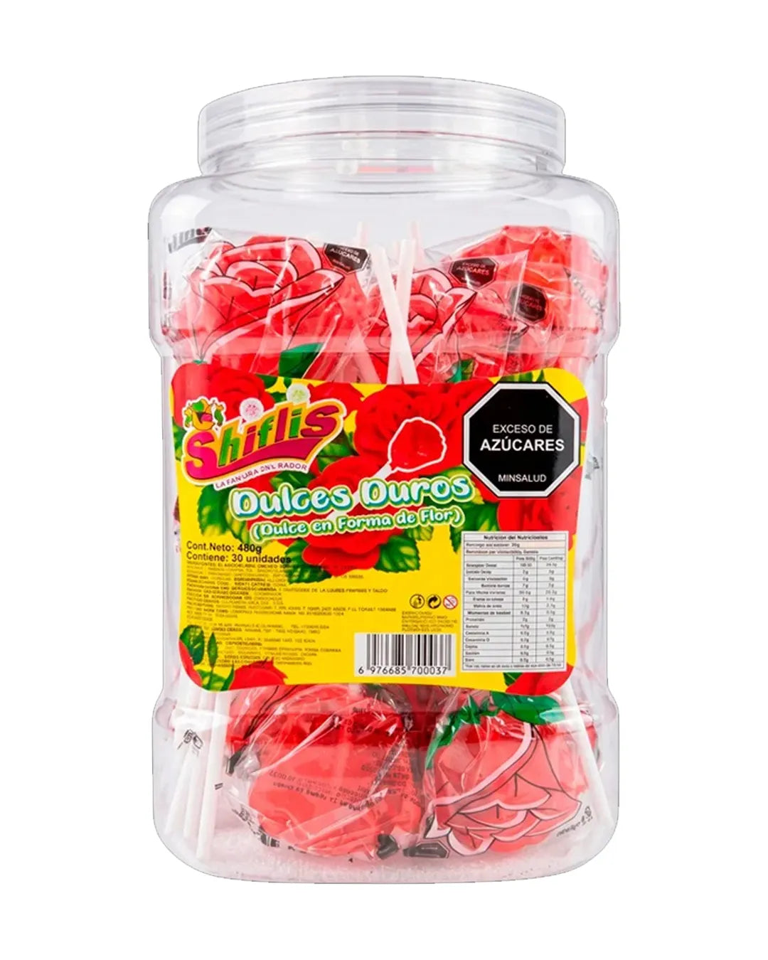COLOMBINA FLOR TARRO *30
