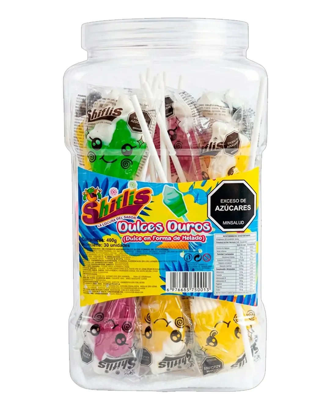 COLOMBINA HELADO TARRO *30