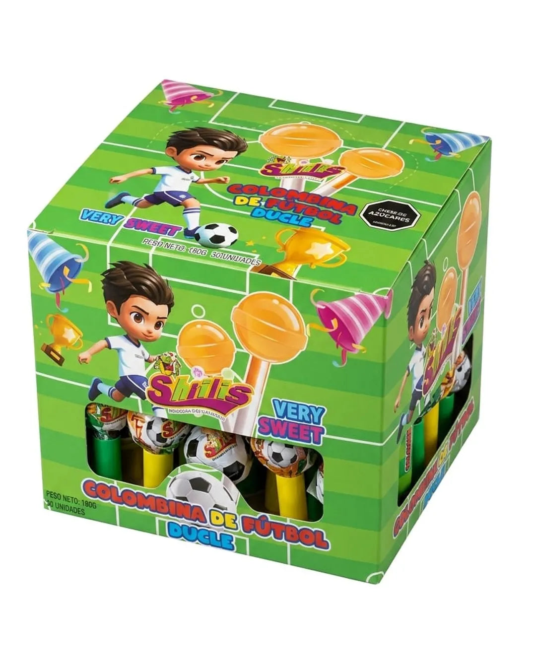 COLOMBINA BALÓN DISPLEY *30