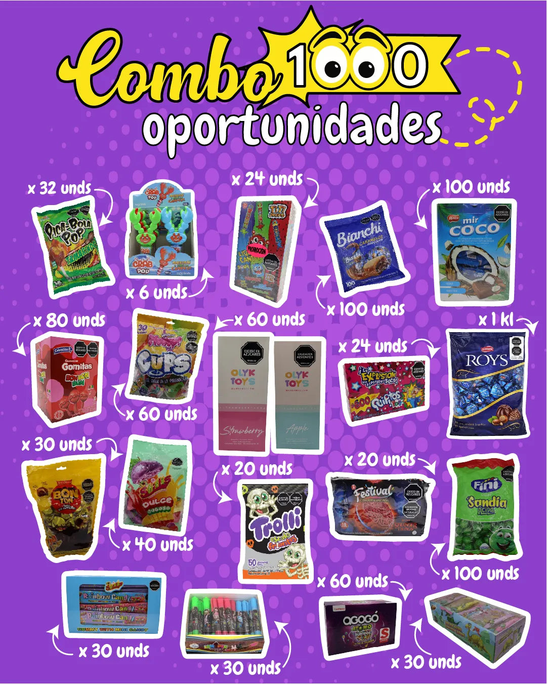 COMBO MIL OPORTUNIDADES