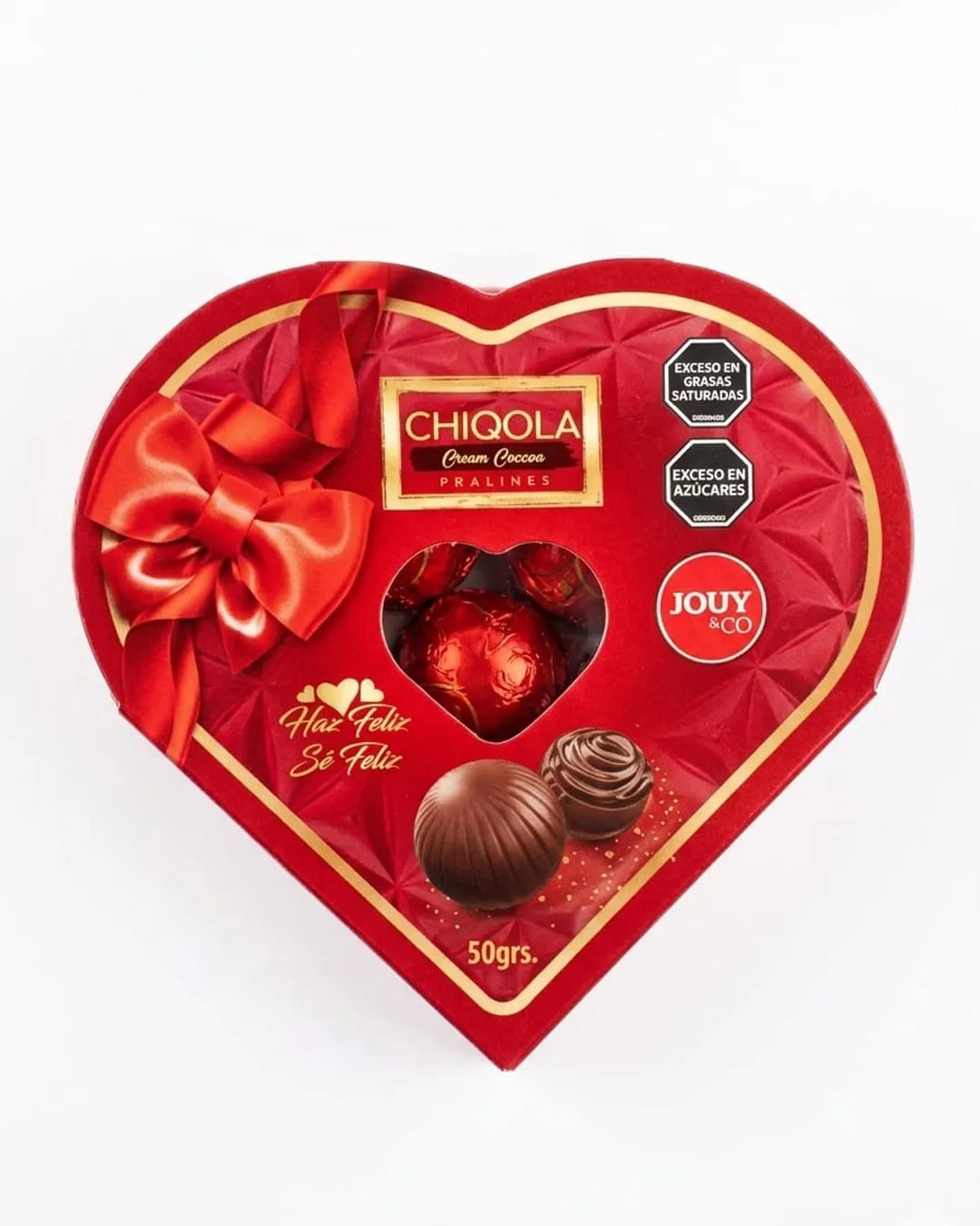 CORAZON MINI COCOA CHIQOLA 50GR