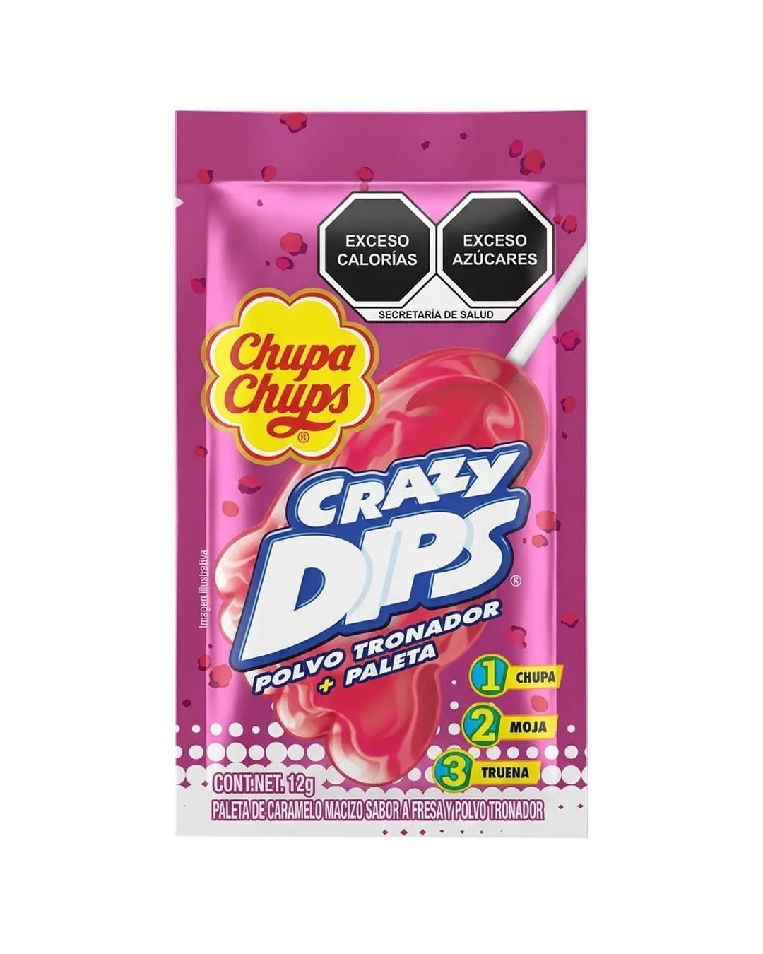 CHUPA CHUPS CRAZY DIPS 12GR